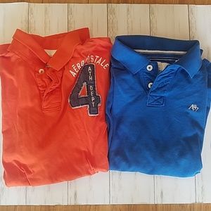 2 Aeropostale polo shirts